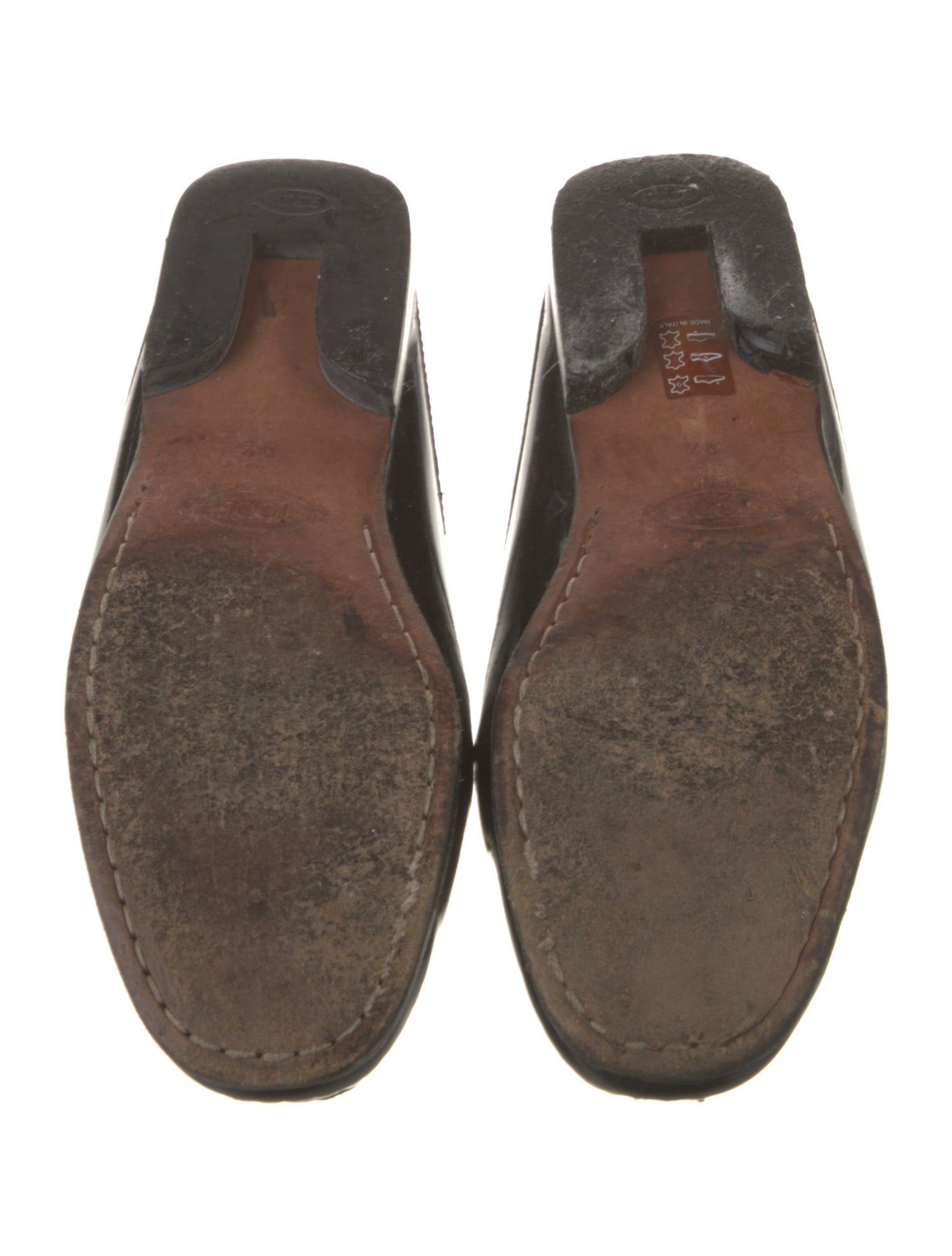 Tod's Patent Leather Mules